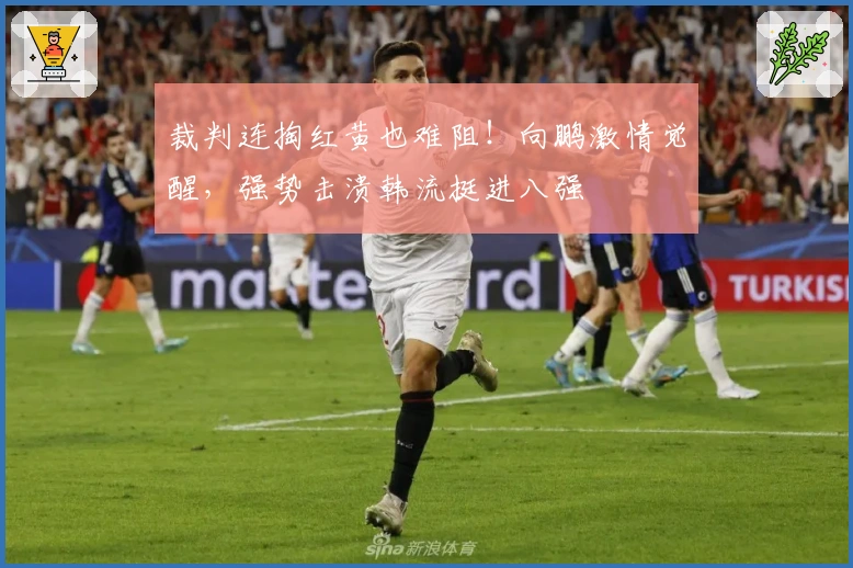 裁判连掏红黄也难阻！向鹏激情觉醒，强势击溃韩流挺进八强